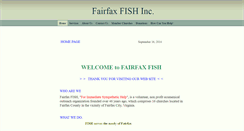 Desktop Screenshot of fairfaxfish.org