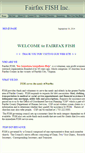 Mobile Screenshot of fairfaxfish.org
