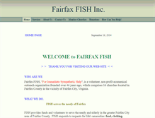 Tablet Screenshot of fairfaxfish.org